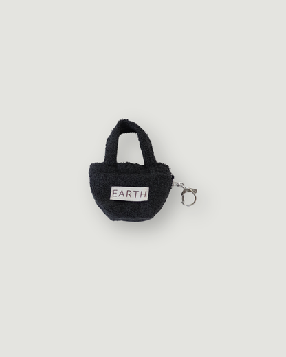 Mini Keyring Cooler Bag - Charcoal [EARTH THE ARCHIVE]