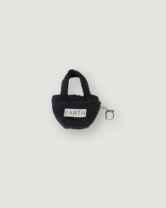 Mini Keyring Cooler Bag - Charcoal [EARTH THE ARCHIVE]