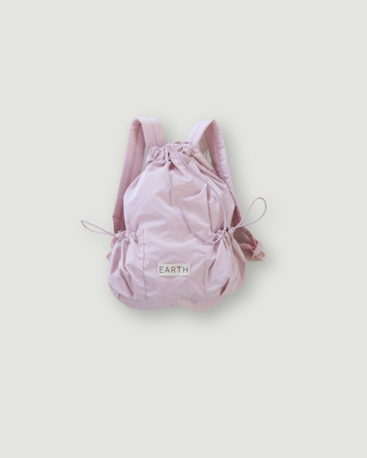 Lightweight Back Pack - Pink [EARTH THE ARCHIVE]