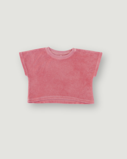 Cropped Sweat - Pink [EARTH THE ARCHIVE]