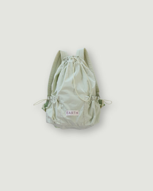 Lightweight Back Pack - Light Olive [EARTH THE ARCHIVE]