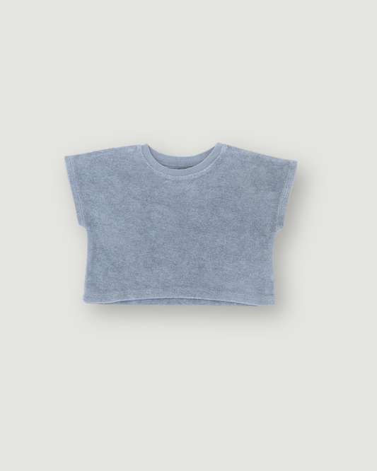 Cropped Sweat - Charcoal [EARTH THE ARCHIVE]