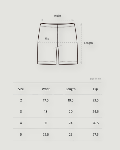 Biker Shorts - Charcoal [EARTH THE ARCHIVE]