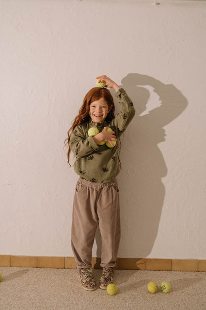 【予約販売】 OLYMPE BLOUSE - GREEN ALOE / BLACKBERRIES [STUDIO BOHEME] (25AW) 【2025年9月中旬以降入荷予定】