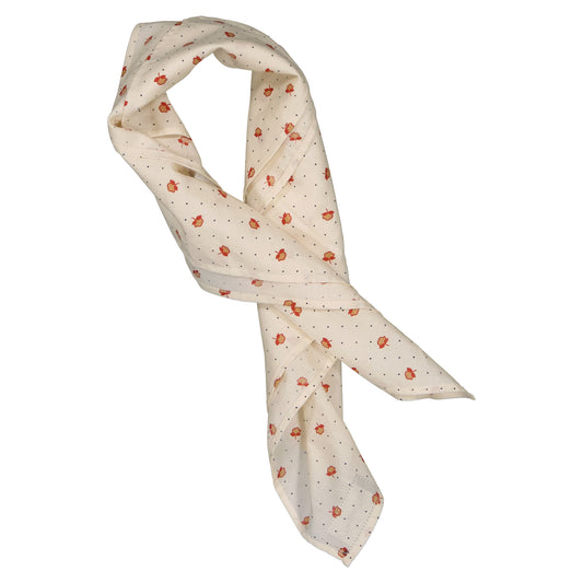 scarf VENDOME- hazelnute