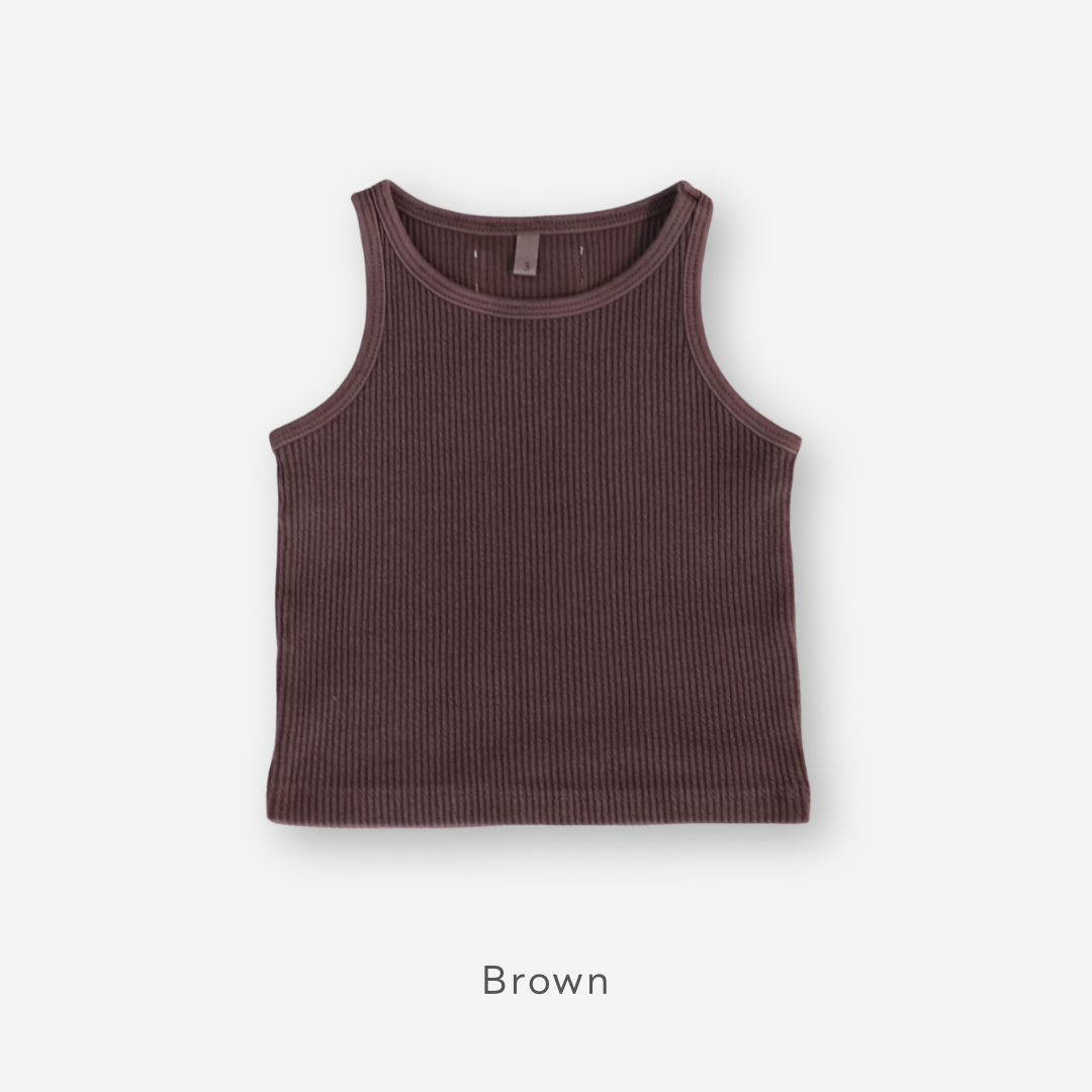 【26年11月オーダー会】 Ribbed Sleeveless [EARTH THE ARCHIVE] 【2026年3月上旬以降お届け予定】