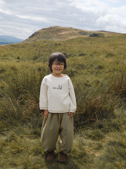 O~Z UNDYED MILK SWEATSHIRT [organic zoo]
