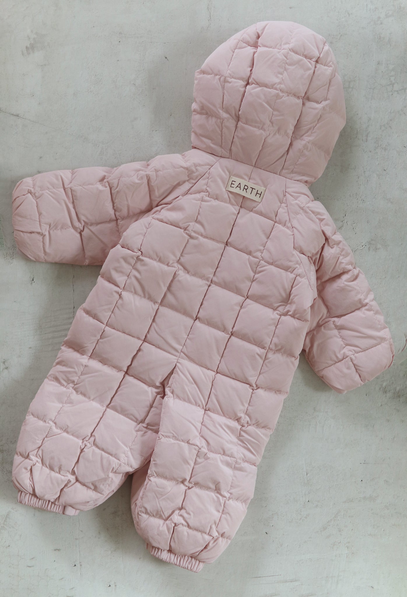 Lightweight padded jumpsuit - Pink [EARTH THE ARCHIVE] (26AW)