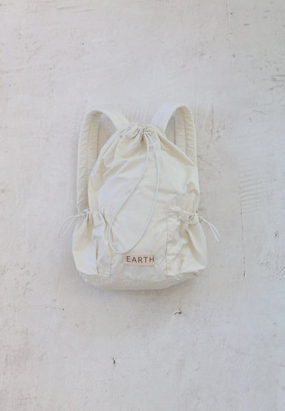 Light weight back pack - Cream [EARTH THE ARCHIVE] (26AW)