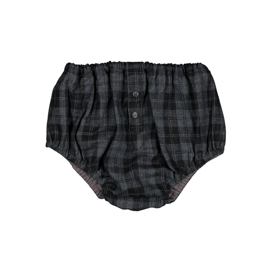 Bloomer CHAILLOT - tartan gray [Maison Marelle](25AW Drop1)