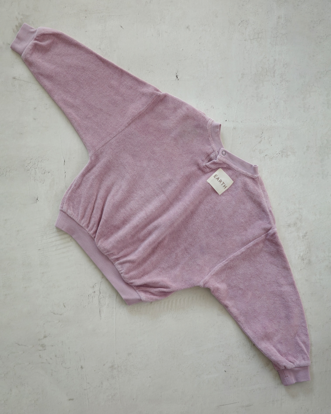 Volume Sweatshirts - Cotton Lavender [EARTH THE ARCHIVE] (26AW)