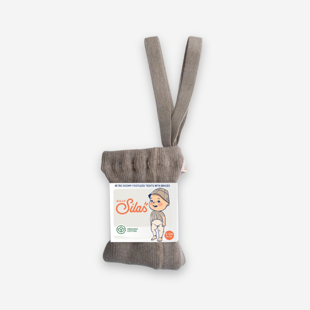 Retro Roomy Footless Tights - Peanut Blend [SILLY Silas]