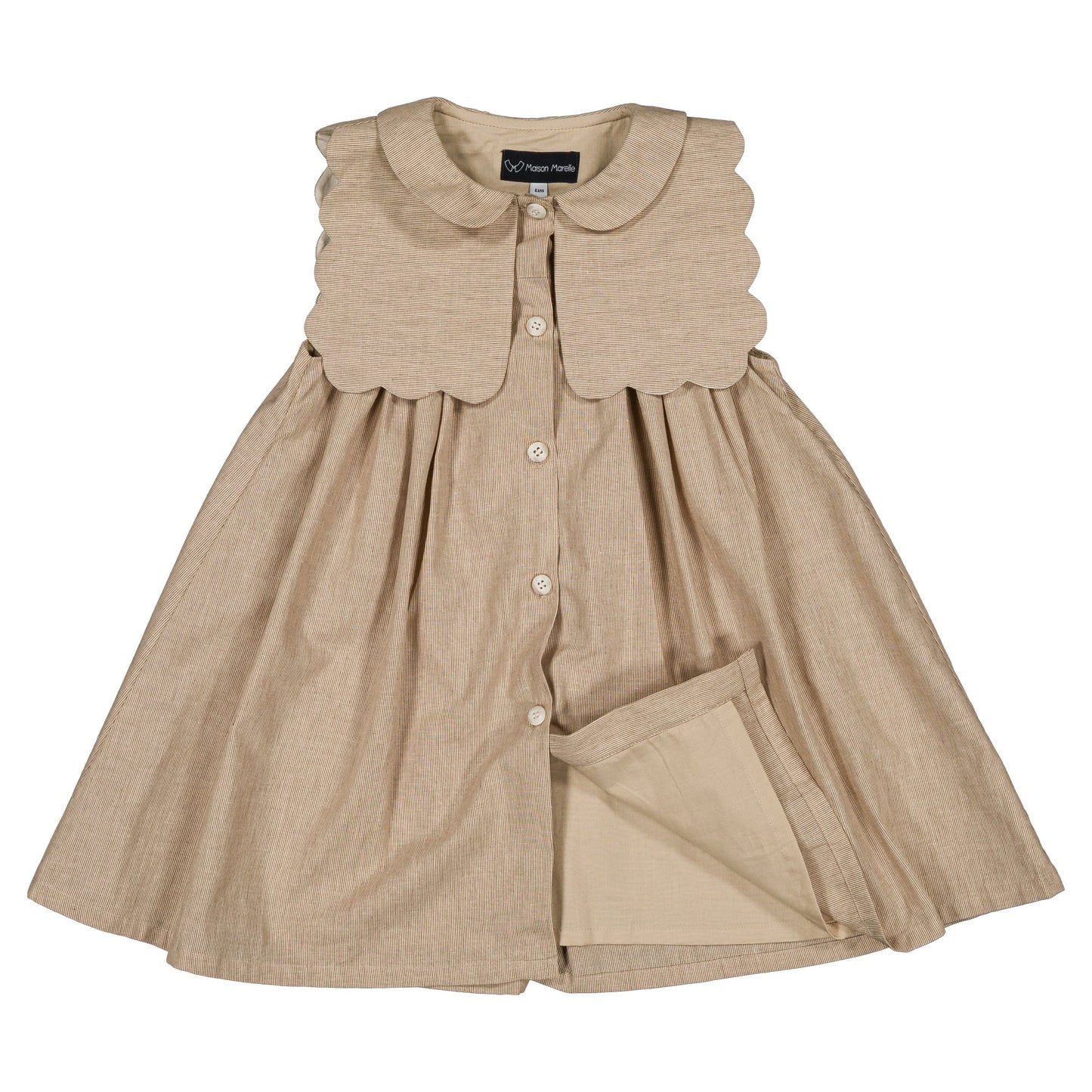 Dress ELYSEE - Beige [Maison Marelle](25SS DROP2)