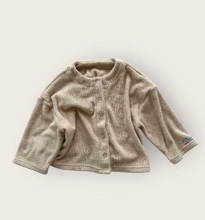 【予約商品】terry cardigan [Oatmeal] (26SS)【2026年3月中旬以降順次発送】