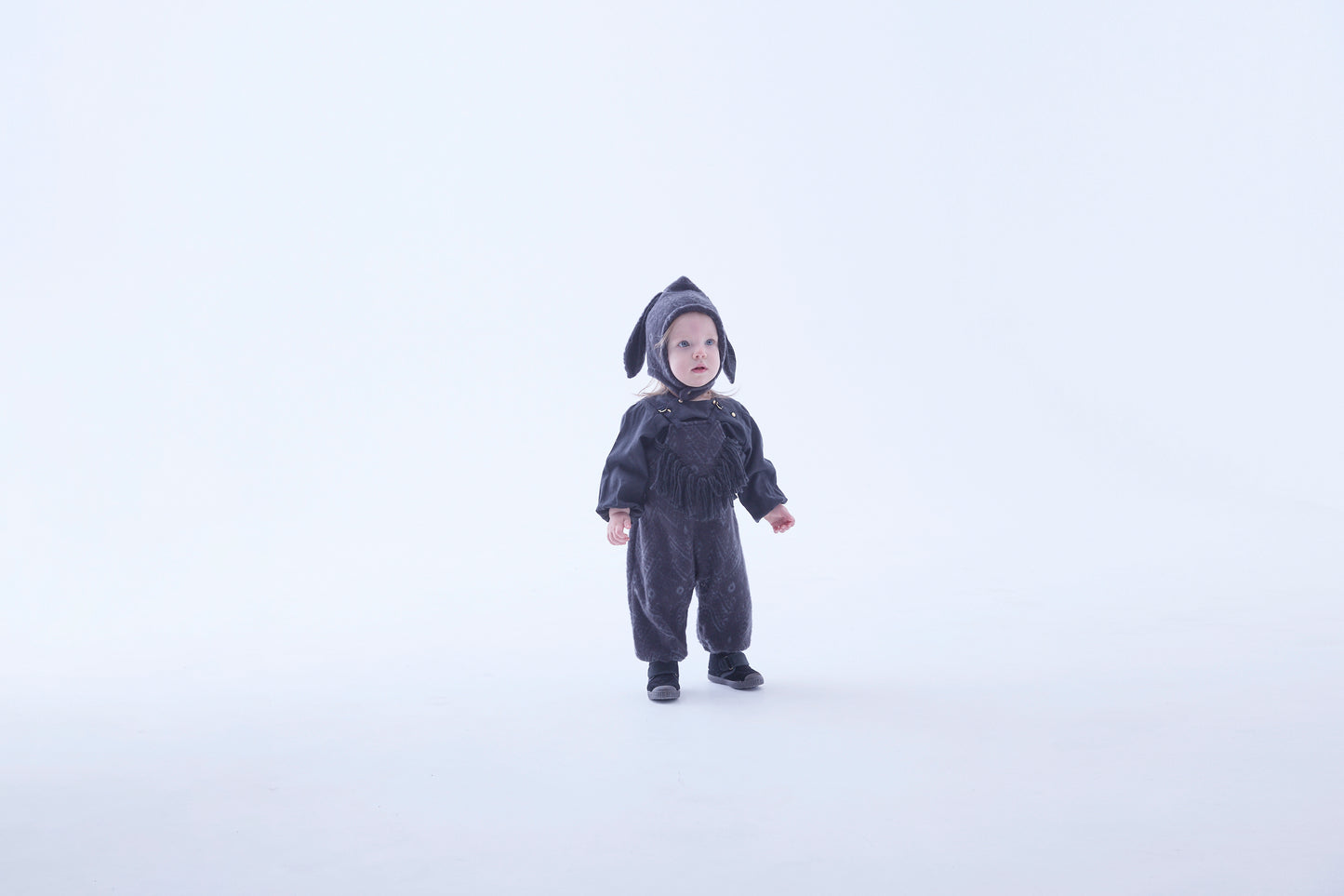 Baby Blouse - Black [eLfinFolk / エルフィンフォルク] (25AW•Drop1)