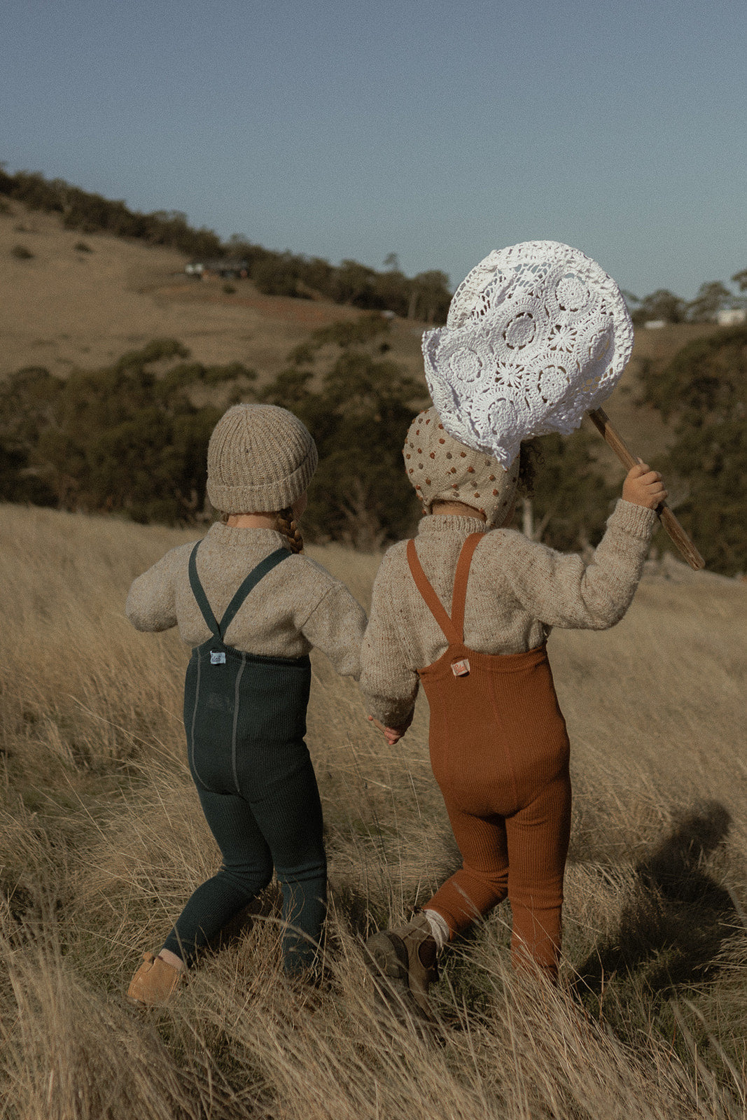 Retro Wooly Footless Tights - Blue Sapphire [SILLY Silas]