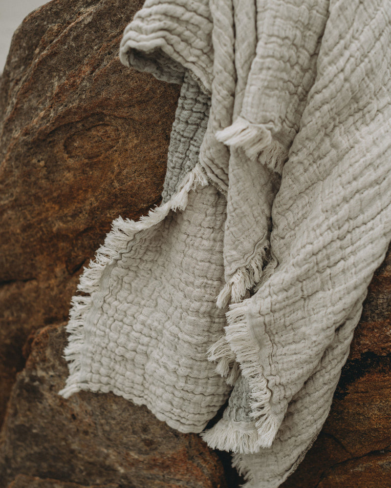 [garbo&friends] Mellow Kale Blanket S