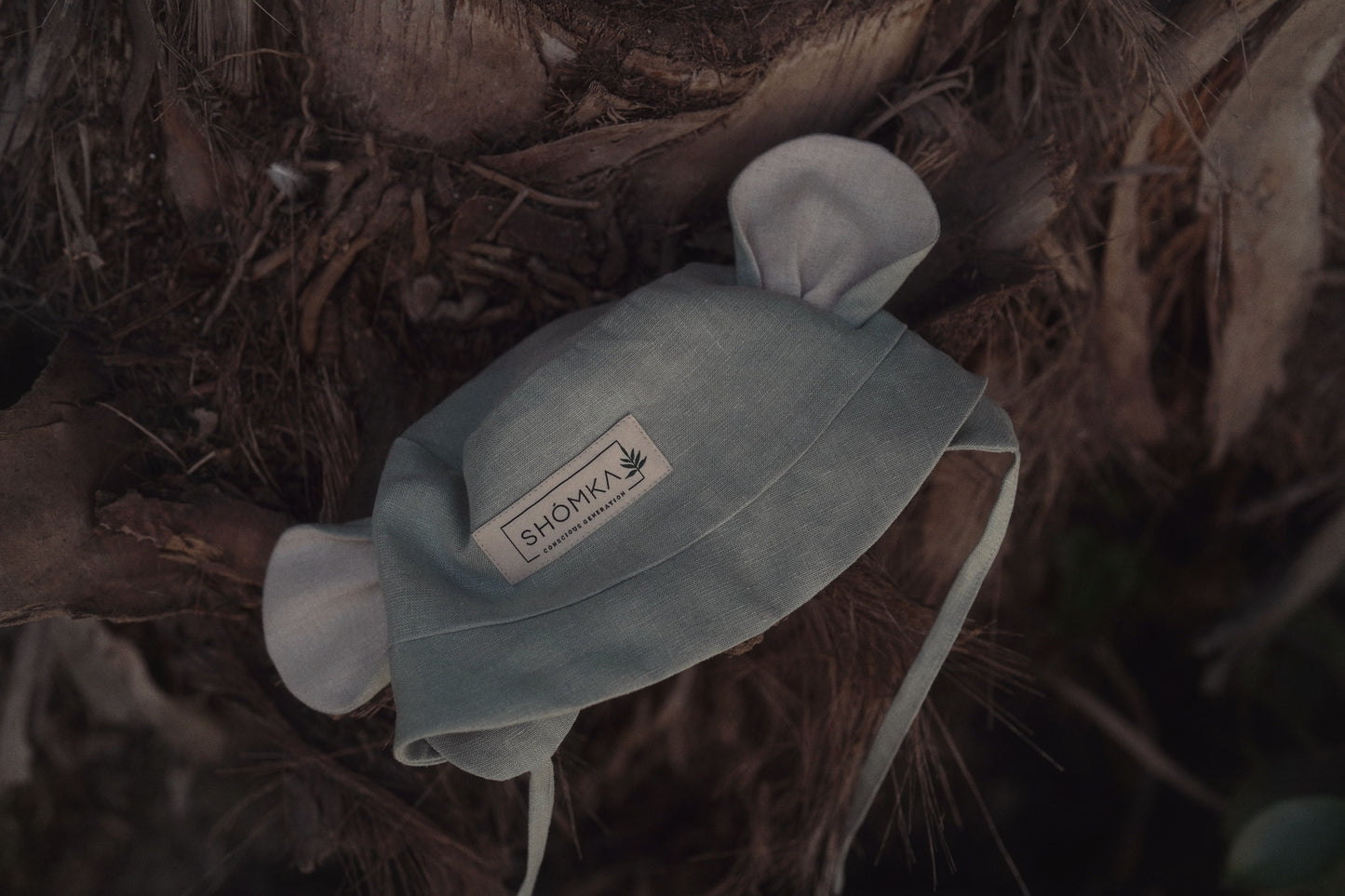 【オーダー会】'MONKEY' LINEN HAT [SHOMKA] 【2026年4月中旬以降順次発送】