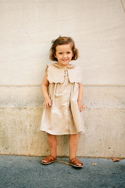 Dress ELYSEE - Beige [Maison Marelle](25SS DROP2)