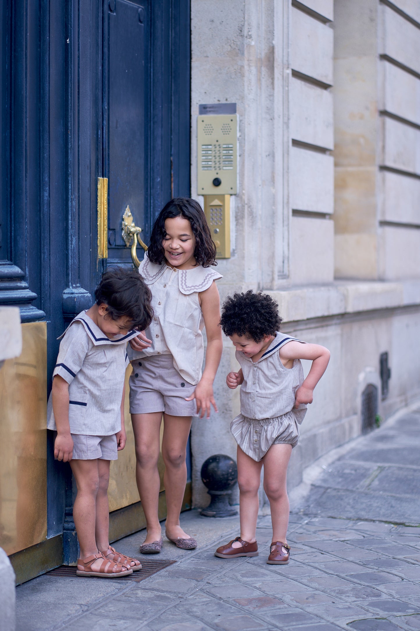 Short SEVRES - sand [Maison Marelle] (26SS)