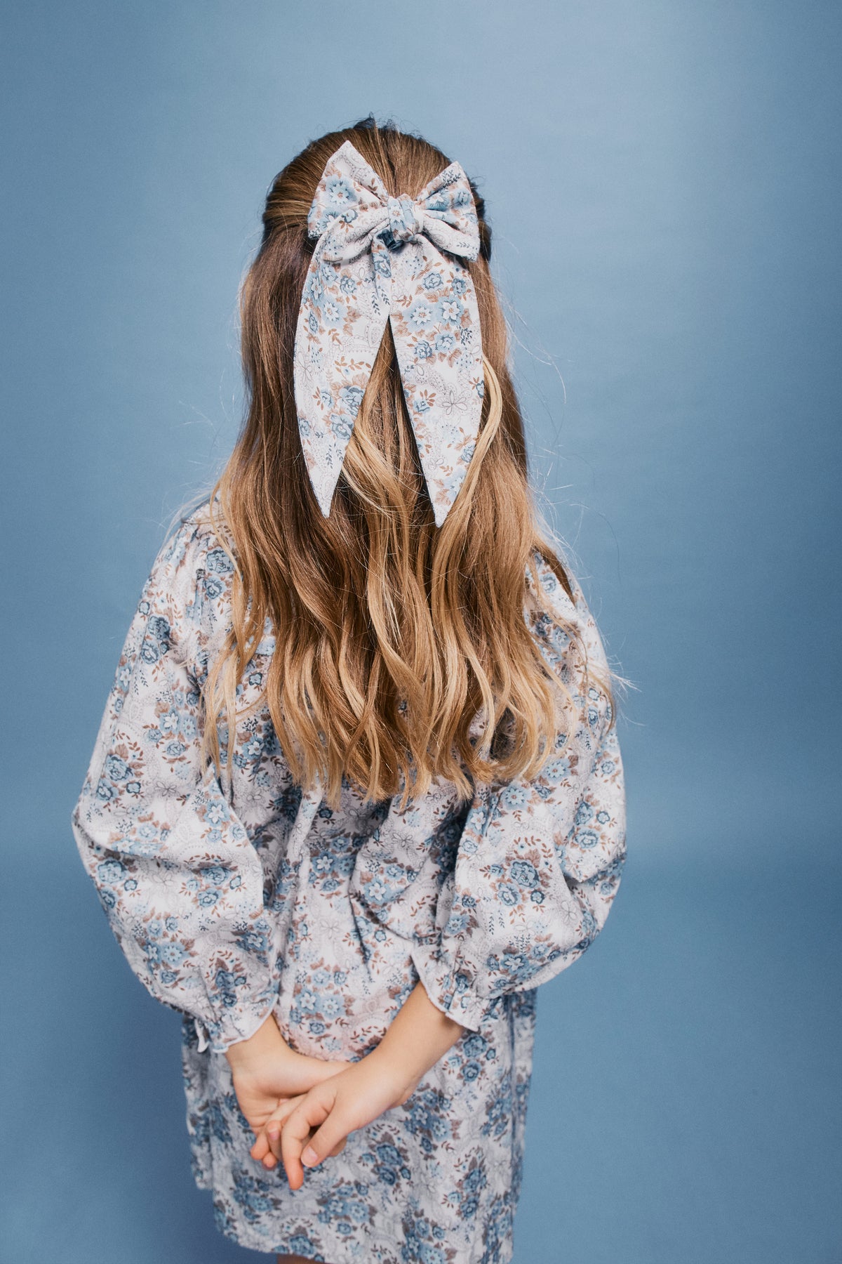 Catherine Dress - Vintage Floral [Bebe Organic](26AW)drop1