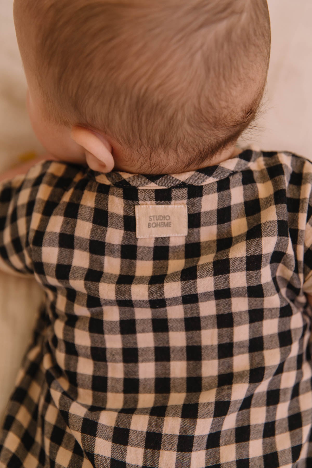 ROMPER NUAGE - GINGHAM [STUDIO BOHEME] (26SS)