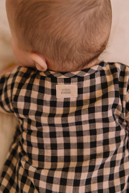 ROMPER NUAGE - GINGHAM [STUDIO BOHEME] (26SS)