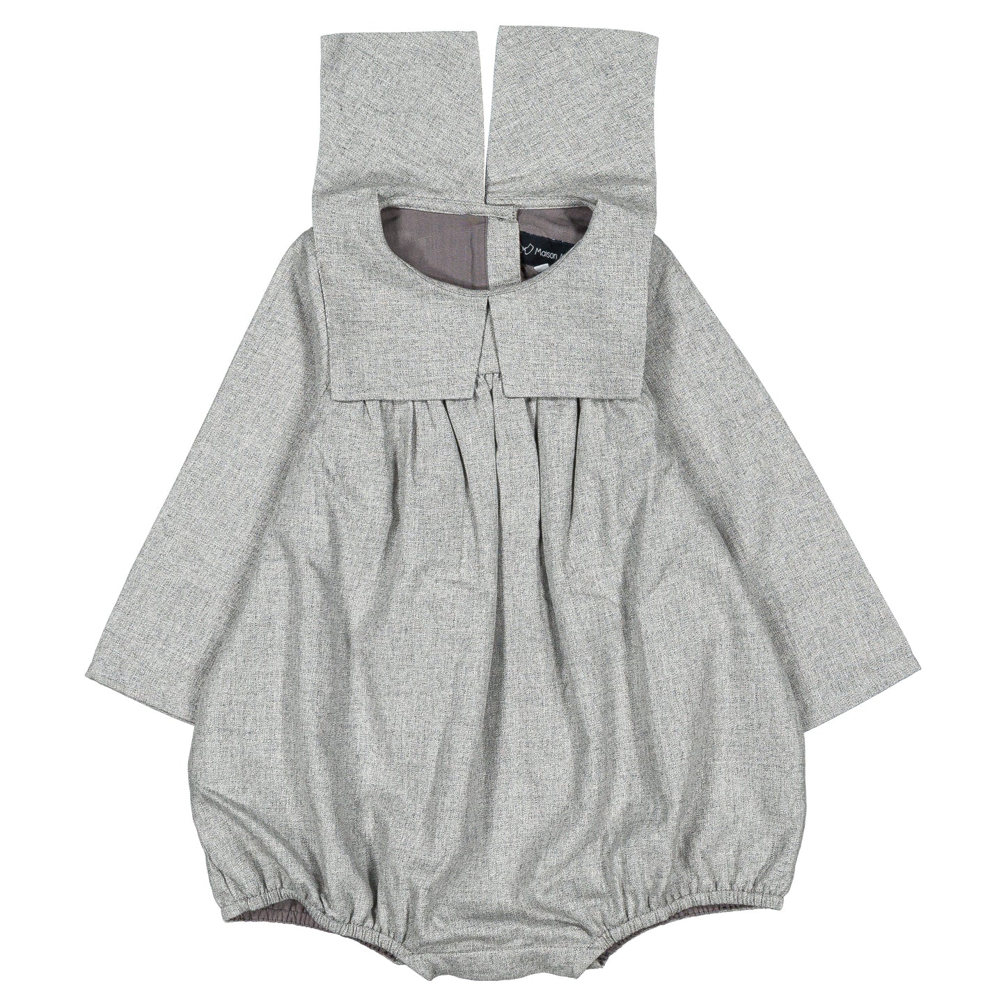 【オーダー会】 Romper BOULBI - flannel gray [Maison Marelle](25AW Drop1) 【2025年12月中旬以降発送予定】