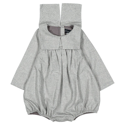 【オーダー会】 Romper BOULBI - flannel gray [Maison Marelle](25AW Drop1) 【2025年12月中旬以降発送予定】
