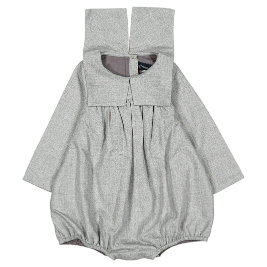 【オーダー会】 Romper BOULBI - flannel gray [Maison Marelle](25AW Drop1) 【2025年12月中旬以降発送予定】