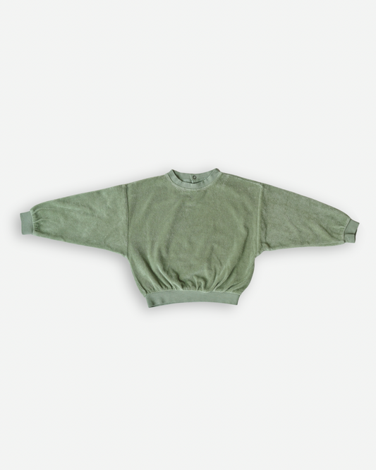 Volume Sweatshirts - Green [EARTH THE ARCHIVE] (26AW)