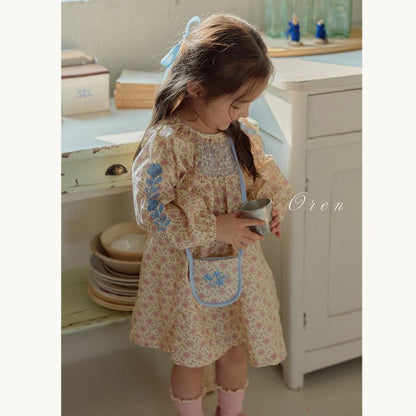 【予約商品】Daisy Smoke One Piece [Oren] (26SS)【2026年3月中旬以降順次発送】