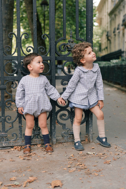 Shirt MONCEAU blue check