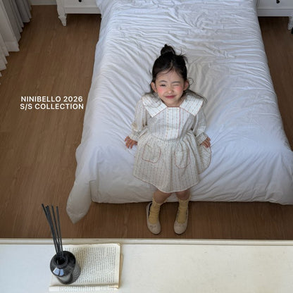 【予約販売】Spring pin coat blouse [NINIBELLO] (26SS)【2026年2月下旬以降順次発送】