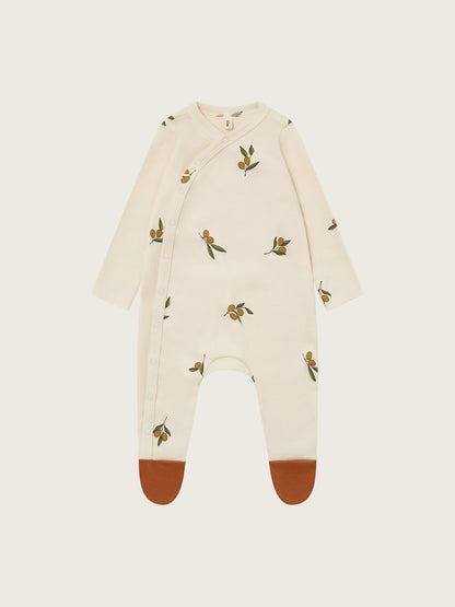 OLIVE GARDEN SUIT WITH CONTRAST FEET [organic zoo]