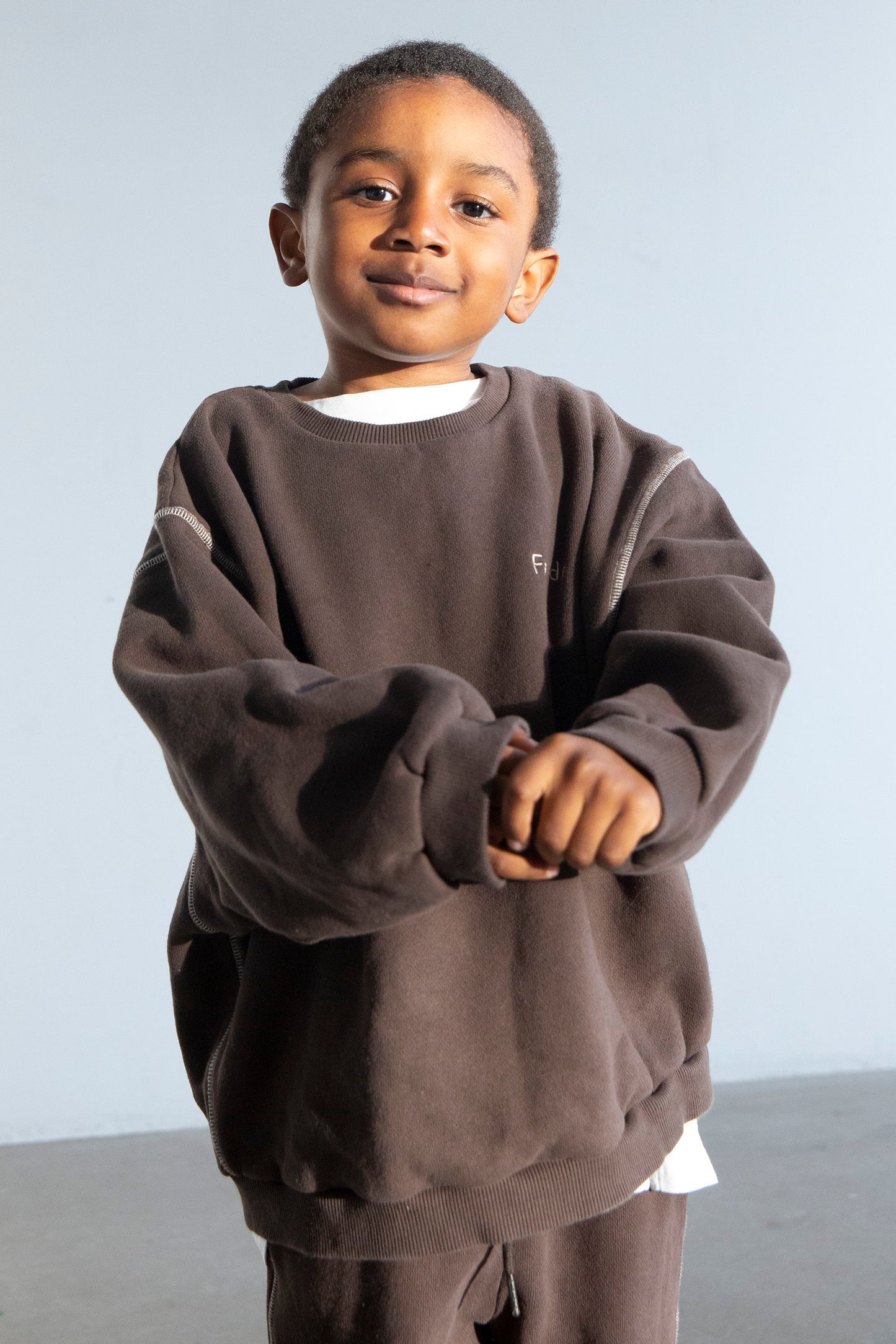 Chunky Sweatshirt - Coffee [Façade](25AW)