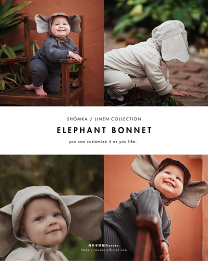 【オーダー会】LINEN BONNET & HAT [SHOMKA/ショムカ] (25SS)