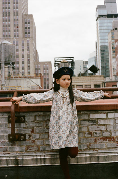 Catherine Dress - Vintage Floral [Bebe Organic](26AW)drop1