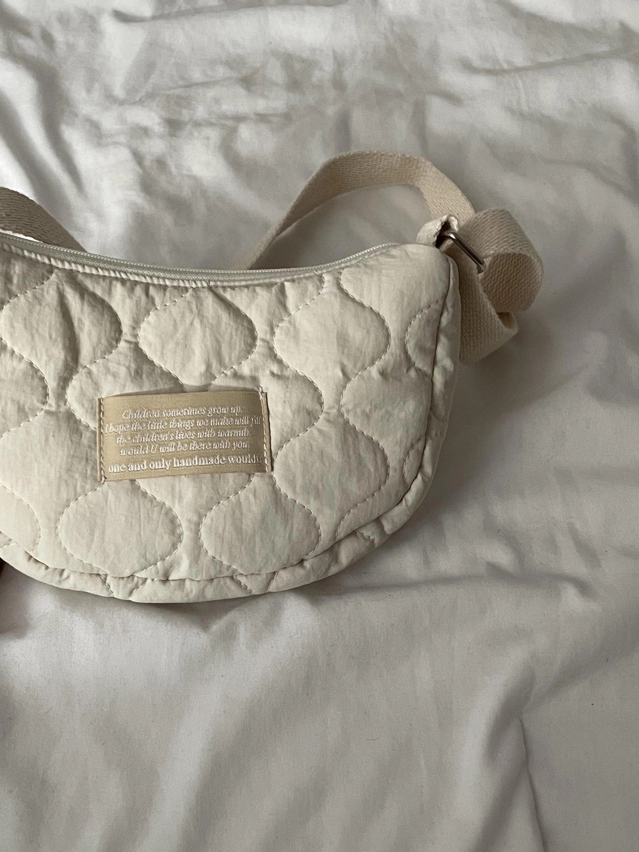 【オーダー会】Couple Cross Bag - Cream Beige [wouldU]【2025年11月下旬以降順次お届け予定】