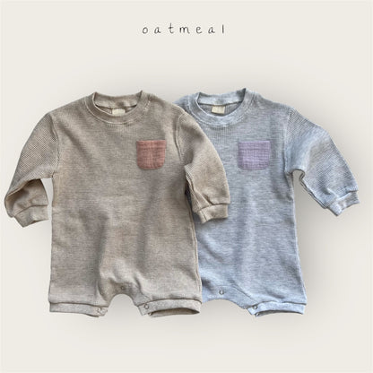【予約商品】bebe-waffle suit [Oatmeal] (26SS)【2026年3月中旬以降順次発送】