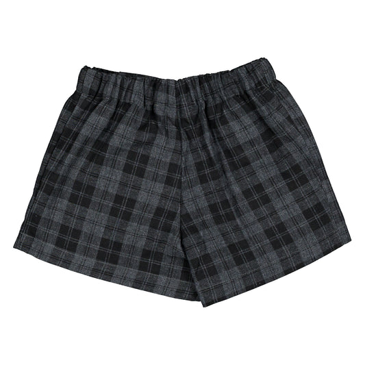 Short SEVRES - tartan gray [Maison Marelle](25AW Drop1)