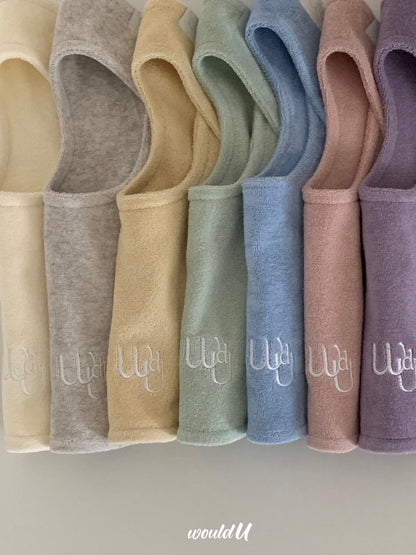【オーダー会】cloud terry bibs [wouldU]【2025年11月下旬以降順次お届け予定】