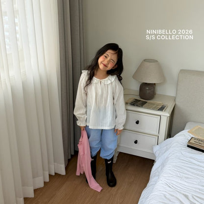 【予約販売】Blossom Blouse [NINIBELLO] (26SS)【2026年2月下旬以降順次発送】