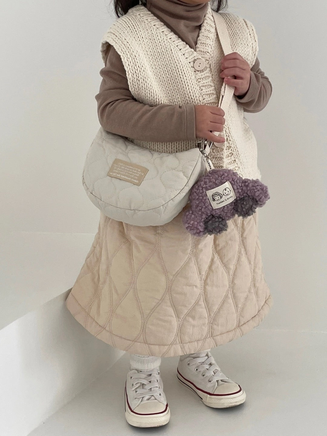 【オーダー会】Couple Cross Bag - Cream Beige [wouldU]【2026年1月上旬以降順次お届け予定】