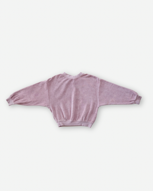 Volume Sweatshirts - Cotton Lavender [EARTH THE ARCHIVE] (26AW)