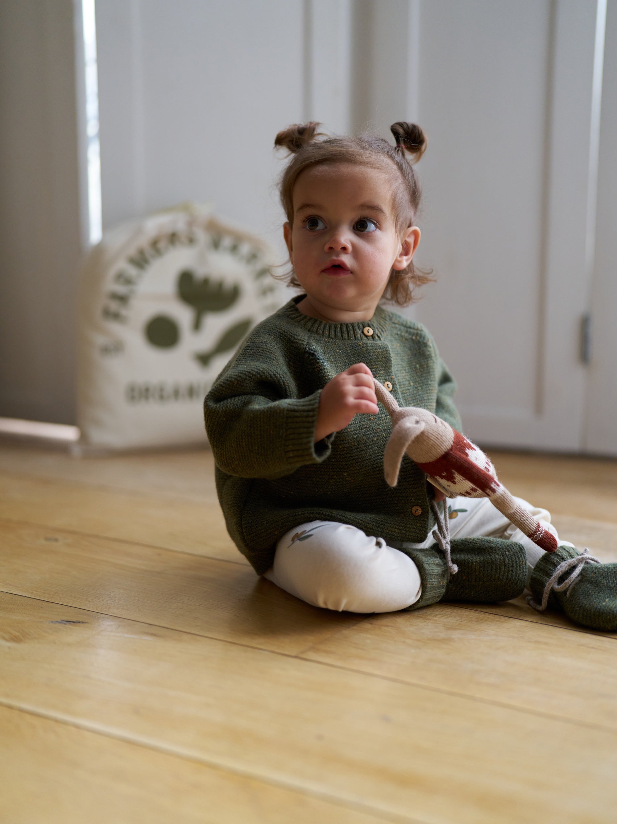 FOREST WOOL CARDIGAN [organic zoo] (25AW)