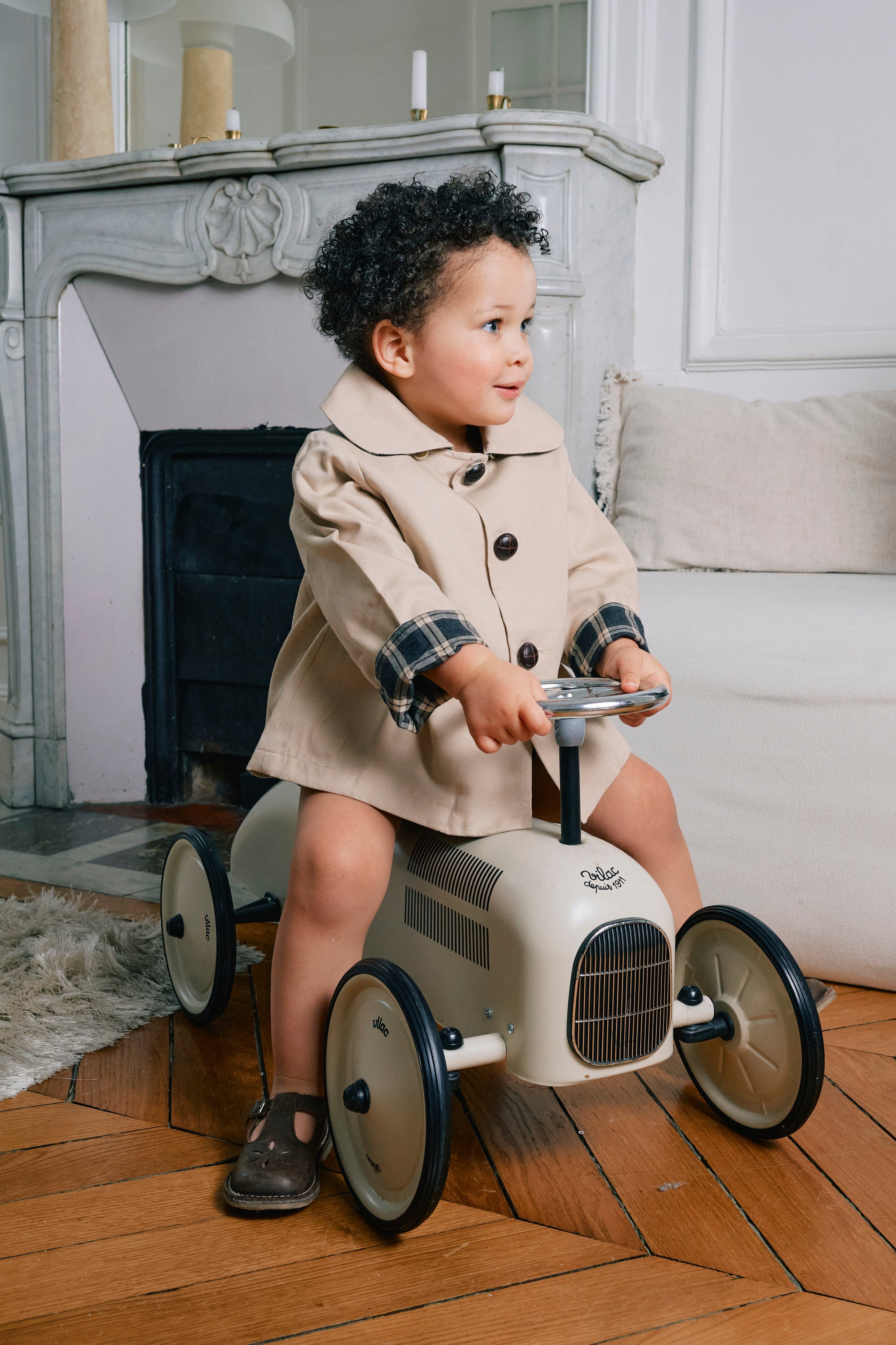Jacket mid season VERNNEUIL - BEIGE [Maison Marelle](25SS DROP2