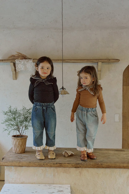 [Puella FLO] rumi denim pants