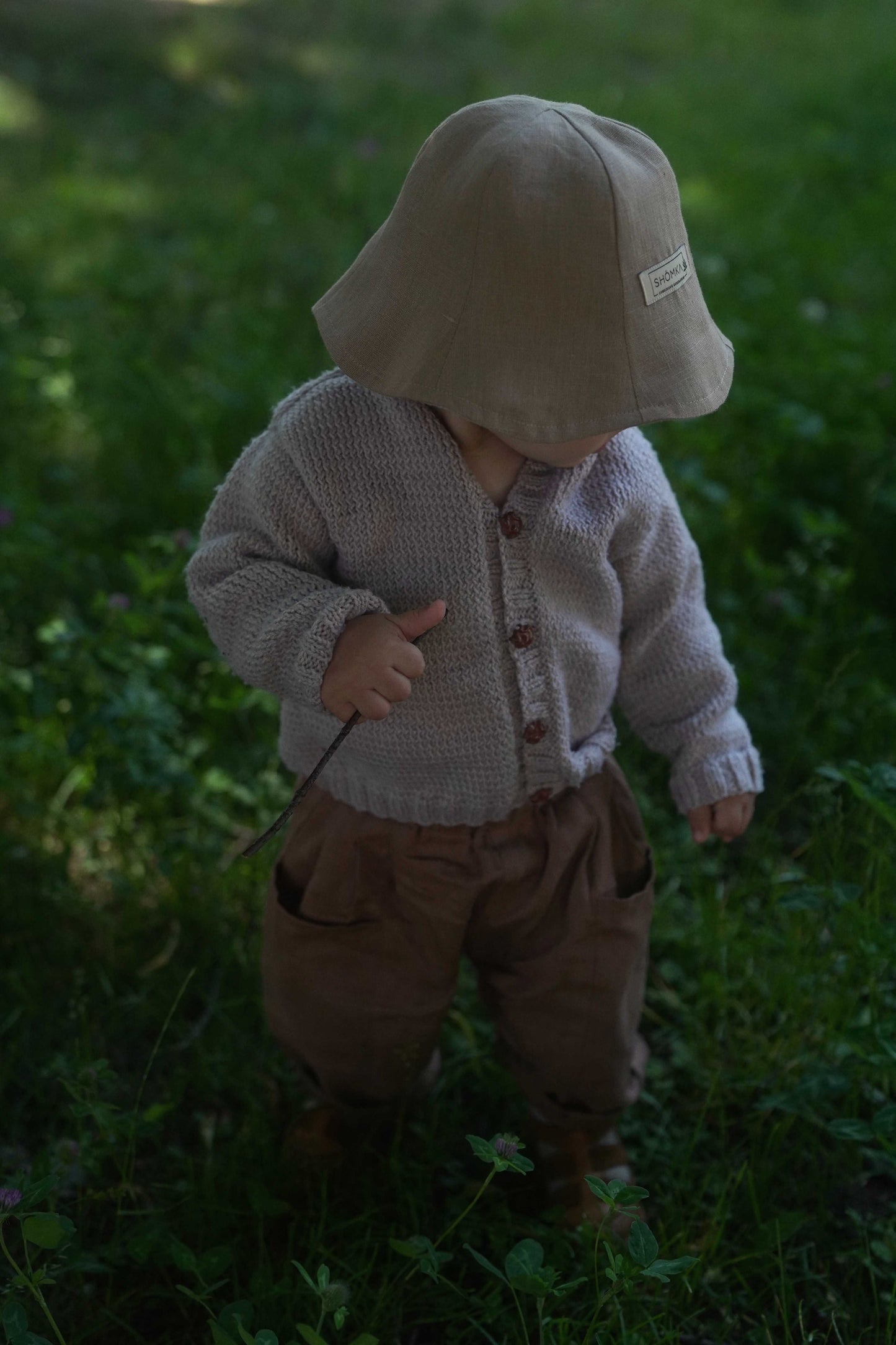 【オーダー会】LINEN TULIP HAT [SHOMKA] 【2026年4月中旬以降順次発送】