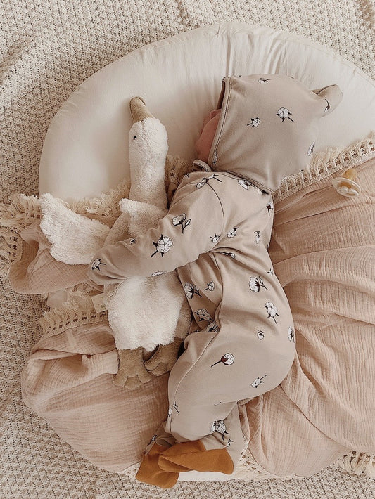 COTTONFIELD SUIT WITH CONTRAST FEET [organic zoo]